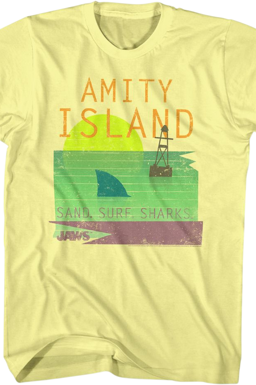 Vintage Sand Surf Sharks Jaws T-Shirt