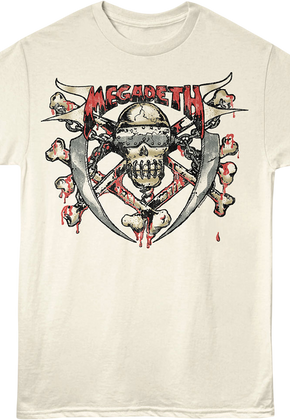 Vintage Skull & Bones Megadeth T-Shirt