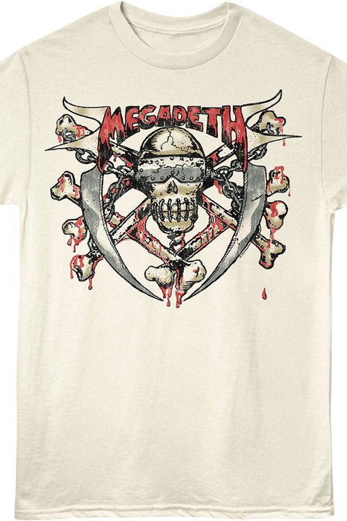 Vintage Skull & Bones Megadeth T-Shirt
