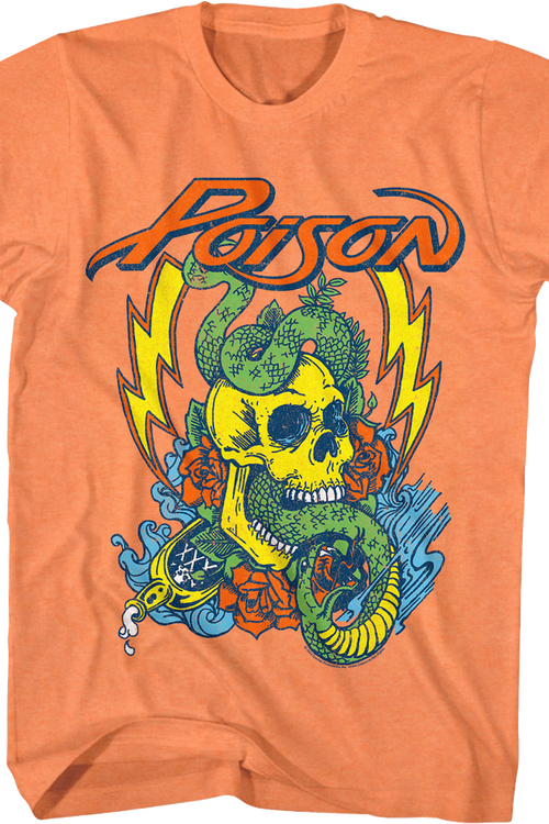 Vintage Snake & Skull Poison T-Shirt