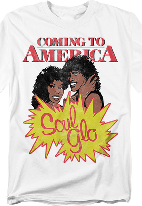 Vintage Soul Glo Advertisement Coming To America T-Shirt