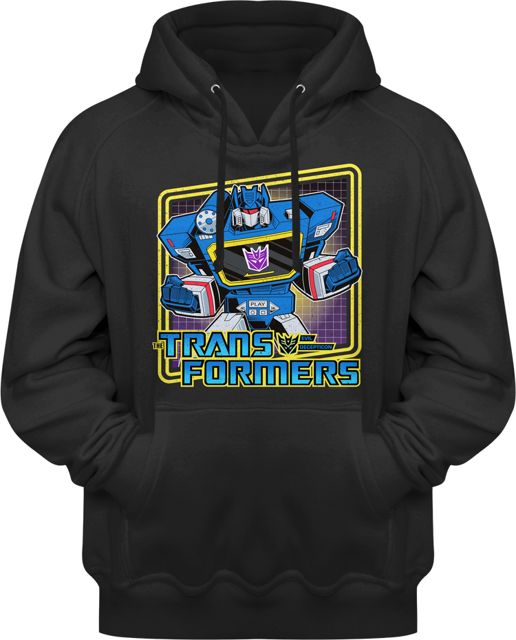 Vintage Soundwave Transformers Pullover Hoodie