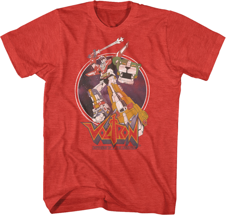 Vintage Space Circle Voltron T-Shirt