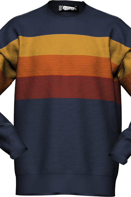Vintage Stripes Knitted Sweater
