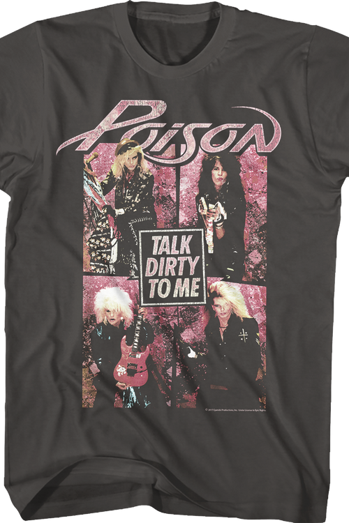 Vintage Talk Dirty To Me Poison T-Shirt