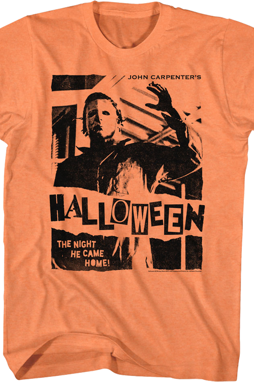 Vintage The Night Michael Myers Came Home Halloween T-Shirt