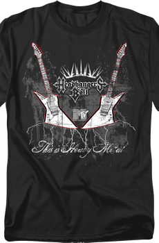 Vintage This Is Heavy Metal Headbangers Ball MTV T-Shirt