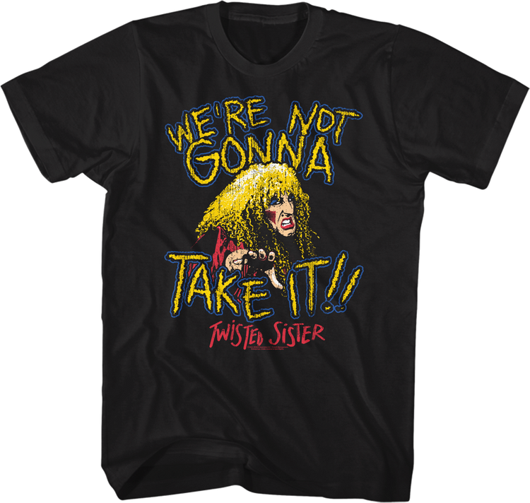 Vintage We're Not Gonna Take It Twisted Sister T-Shirt