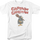 Vintage White Captain Caveman T-Shirt