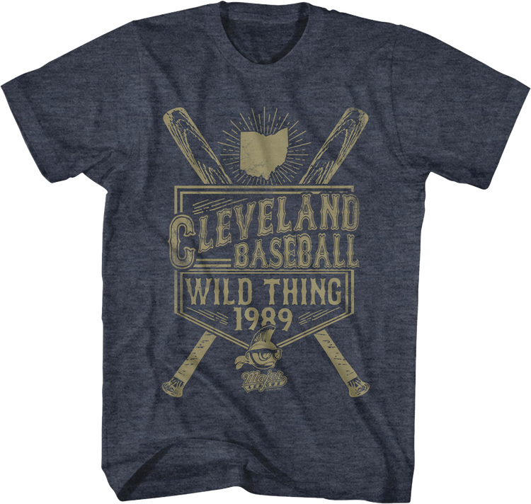 Vintage Wild Thing Cleveland Baseball Major League T-Shirt