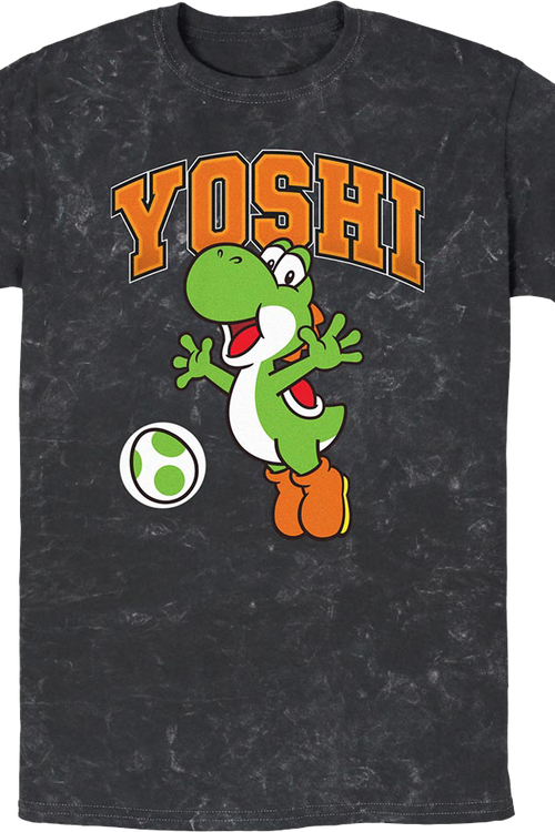 Vintage Yoshi Egg Super Mario Bros. Nintendo Mineral Wash T-Shirt