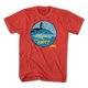 Visit Amity Island Circle Jaws T-Shirt thumbnail