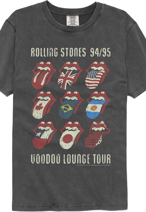 Voodoo Lounge Tour Rolling Stones Comfort Colors Brand T-Shirt
