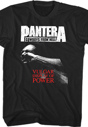 Vulgar Display Of Power Pantera T-Shirt