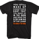 Hear the Screaming Silence of the Lambs T-Shirt thumbnail