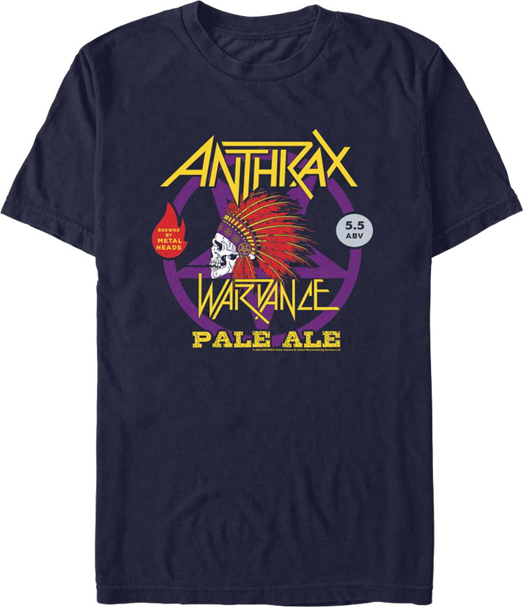 Wardance Pale Ale Anthrax T-Shirt