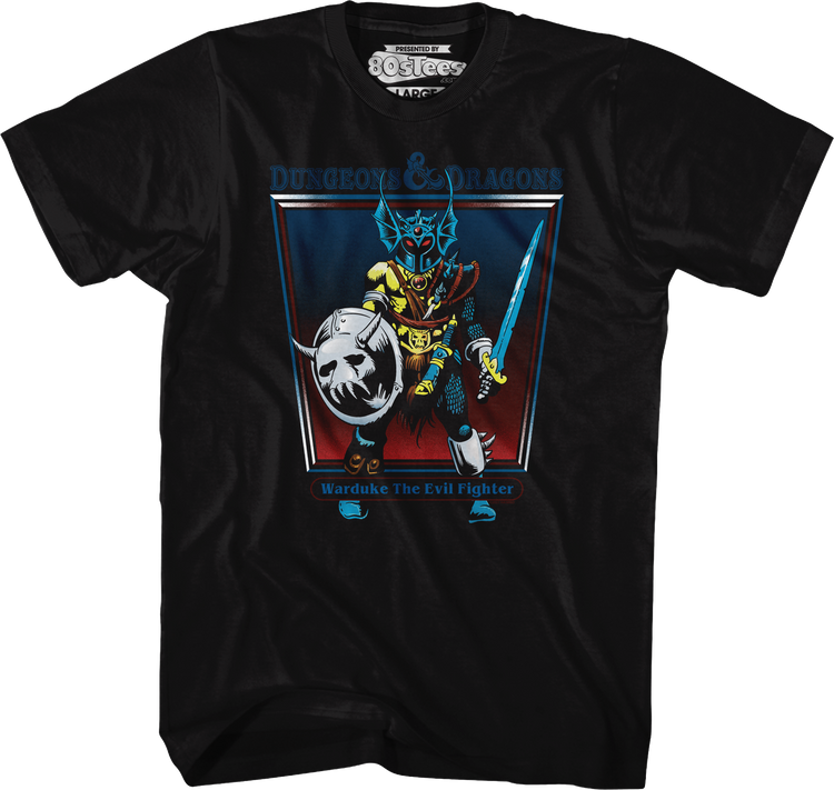 Warduke The Evil Fighter Dungeons & Dragons T-Shirt