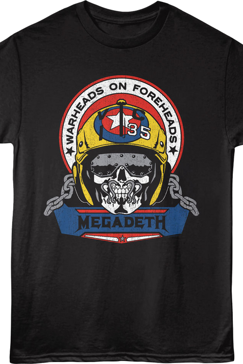 Warheads On Foreheads Megadeth T-Shirt