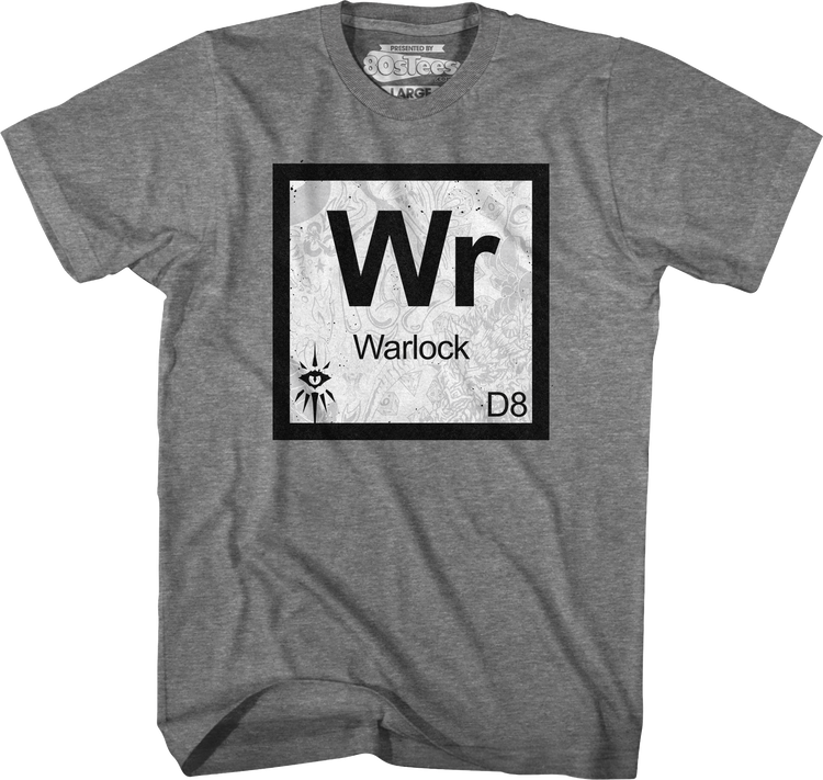 Warlock Element Symbol Dungeons & Dragons T-Shirt