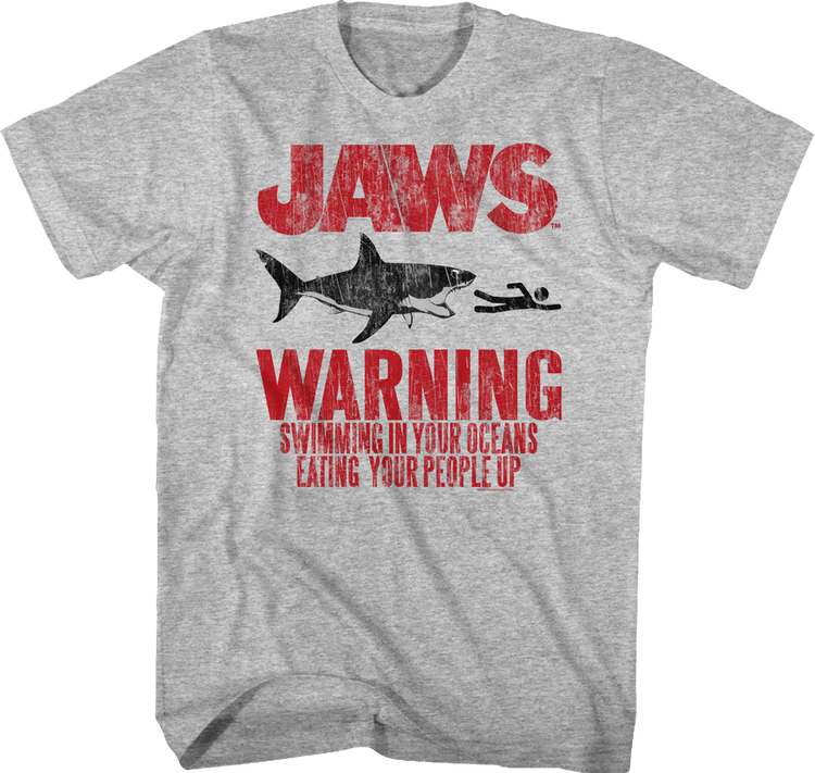 Warning Jaws T-Shirt