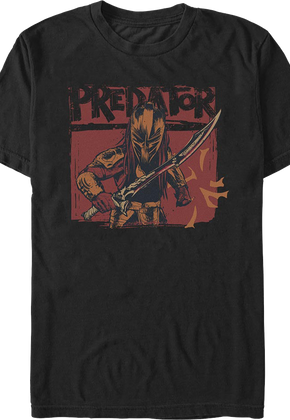 Warrior Pose Predator Badlands T-Shirt