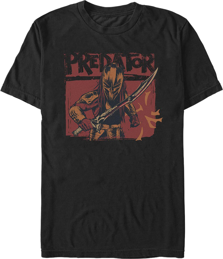 Warrior Pose Predator Badlands T-Shirt