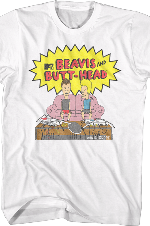 Watching TV Beavis And Butt-Head T-Shirt