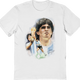 Watercolor Collage Diego Maradona T-Shirt thumbnail