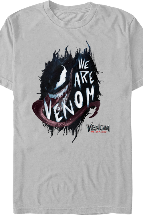 We Are Venom Splattered Venom: The Last Dance Marvel Comics T-Shirt