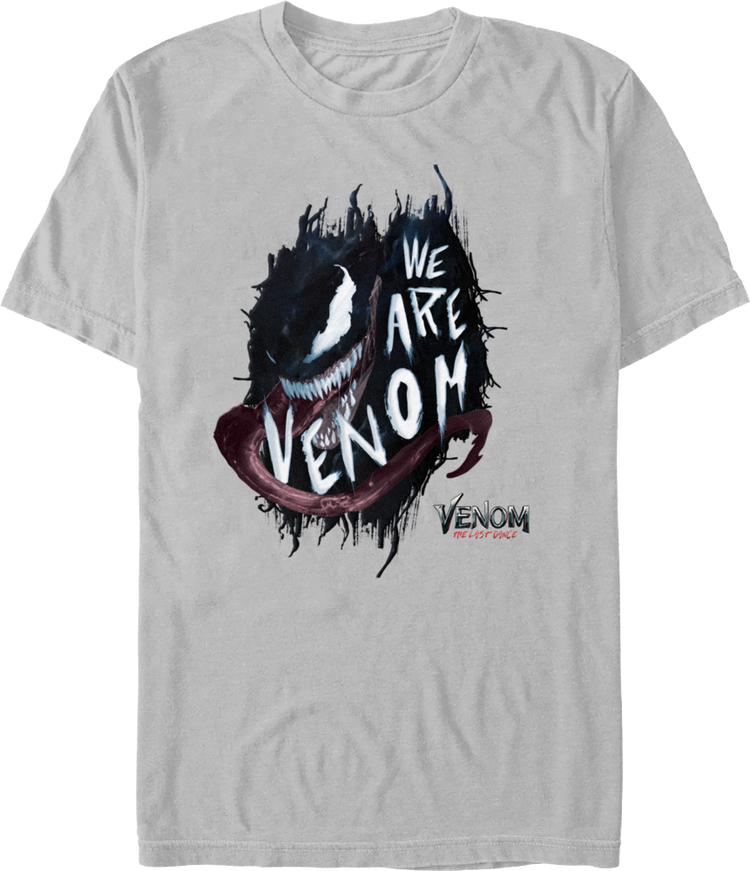 We Are Venom Splattered Venom: The Last Dance Marvel Comics T-Shirt