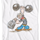 Weightlifting Sketch Popeye T-Shirt thumbnail