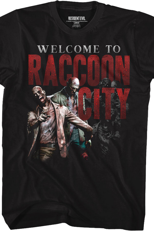 Welcome To Raccoon City Resident Evil T-Shirt