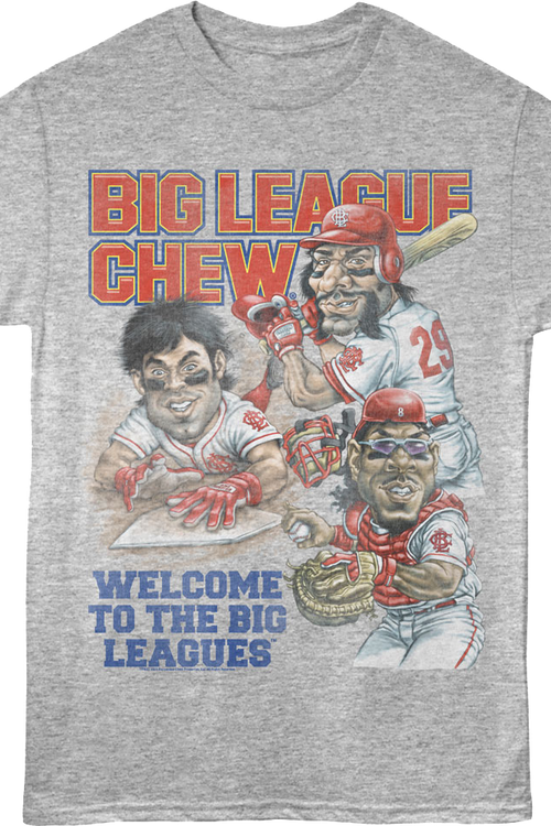 Welcome To The Big Leagues Illustrations Big League Chew T-Shirt