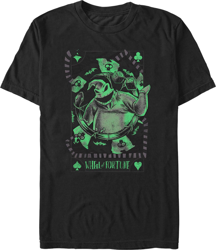 Wheel Of Fortune Nightmare Before Christmas T-Shirt