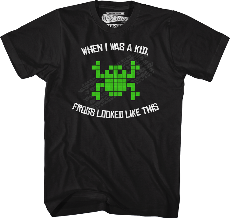 When I Was A Kid, Frogs Looked Like This T-Shirt