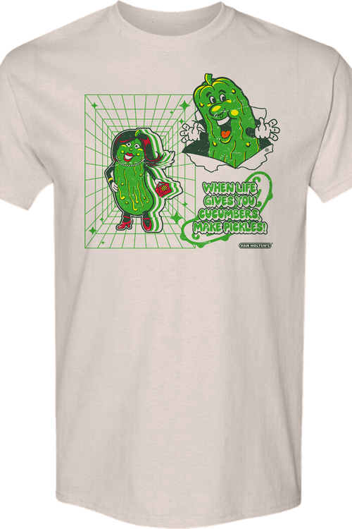 When Life Gives You Cucumbers Van Holten's Pickles T-Shirt