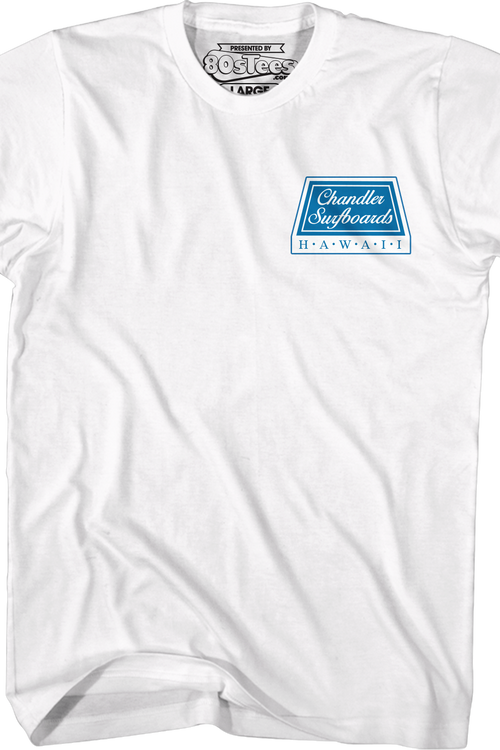 White Chandler Surfboards North Shore T-Shirt