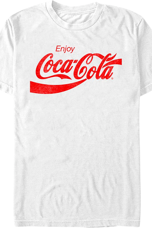 White Enjoy Coca-Cola T-Shirt