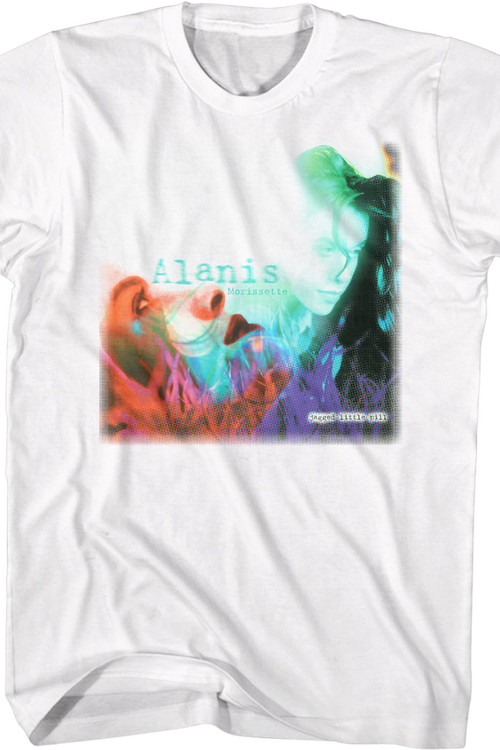 White Jagged Little Pill Alanis Morissette T-Shirt