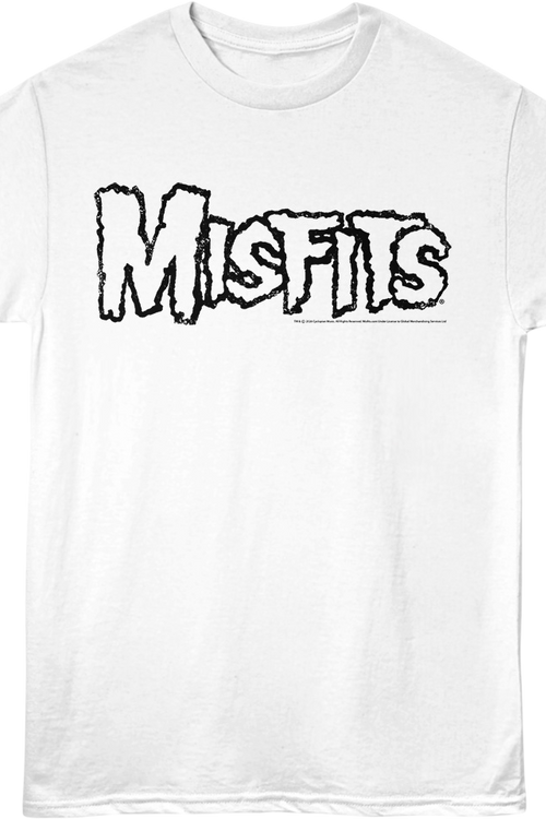 White Logo Misfits T-Shirt