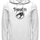 White ThunderCats Logo Hoodie thumbnail