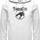 White ThunderCats Logo Hoodie