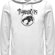 White ThunderCats Logo Hoodie thumbnail