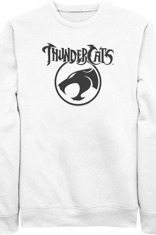 White ThunderCats Logo Sweatshirt