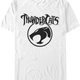 White ThunderCats Logo T-Shirt thumbnail