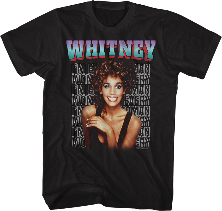 Whitney Houston I'm Every Woman T-Shirt