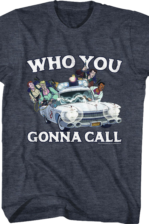Who You Gonna Call Real Ghostbusters Cast T-Shirt