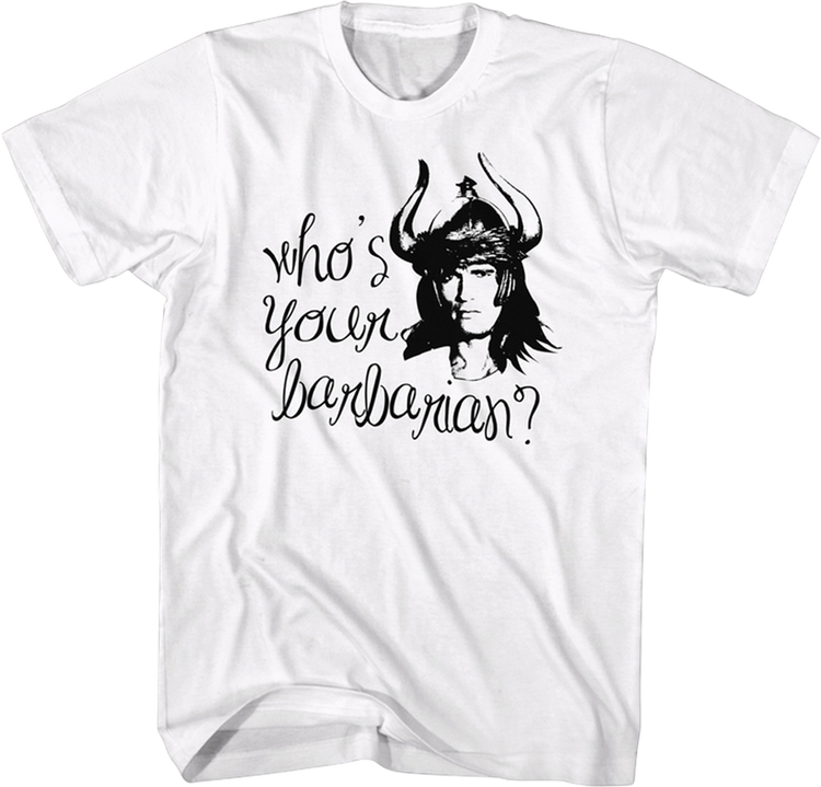 Vintage Who's Your Barbarian? Conan The Barbarian T-Shirt