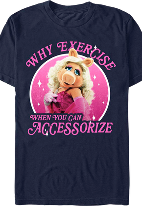 Why Exercise Miss Piggy Muppets T-Shirt