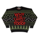 Why Is The Carpet All Wet Todd? Christmas Vacation Knitted Sweater thumbnail